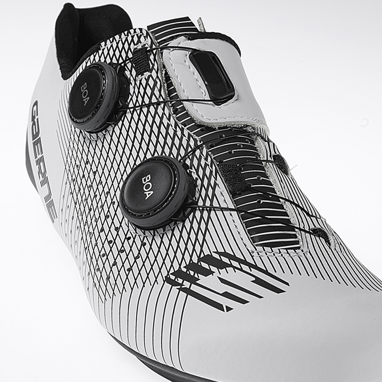 Chaussures Vélo Route Gaerne G-Speed Carbon - Noir/Gris, Pédales Automatiques, Taille 42