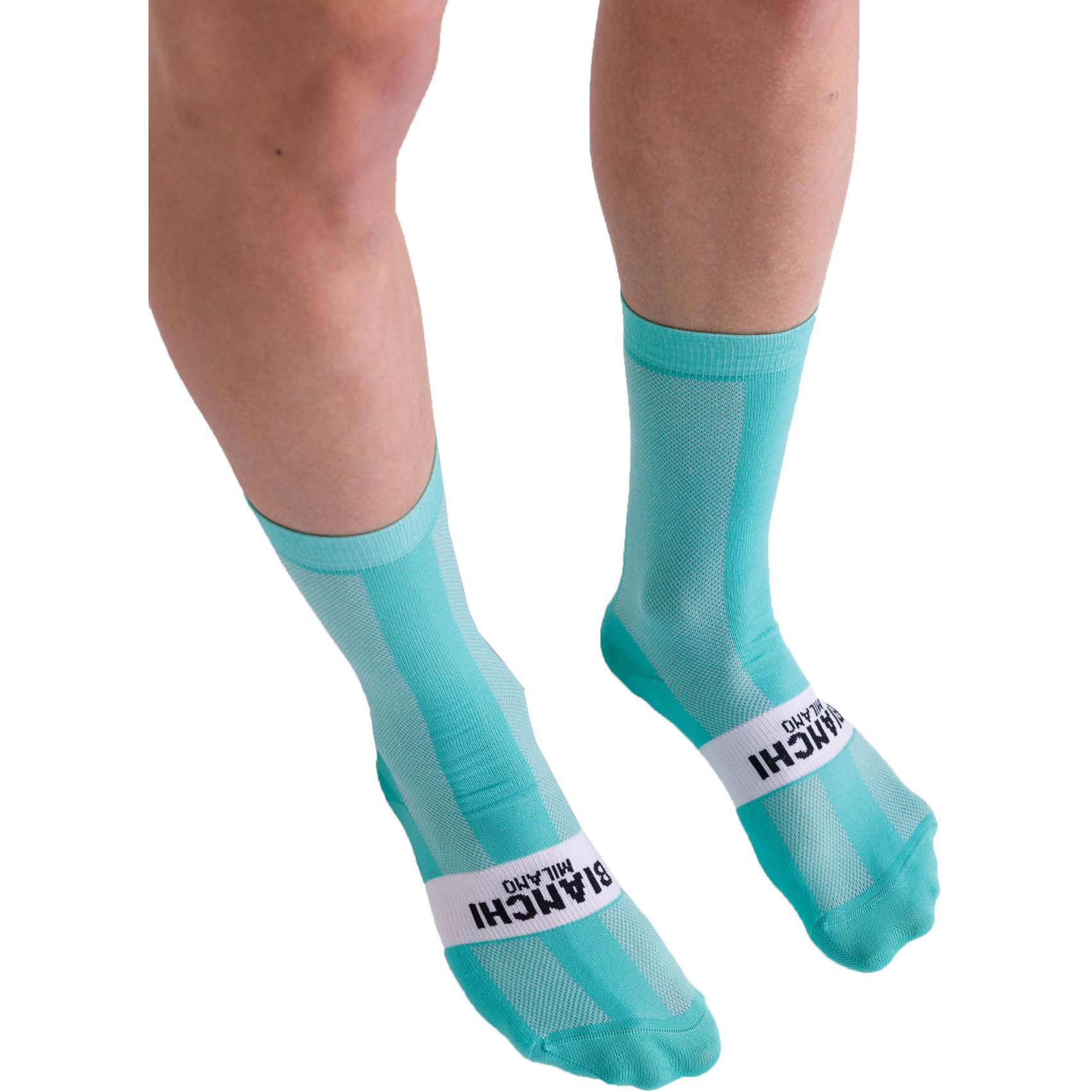 Photo produit de Santini Chaussettes - Bianchi Milano Classic BI652HPCLASS - celeste CE
