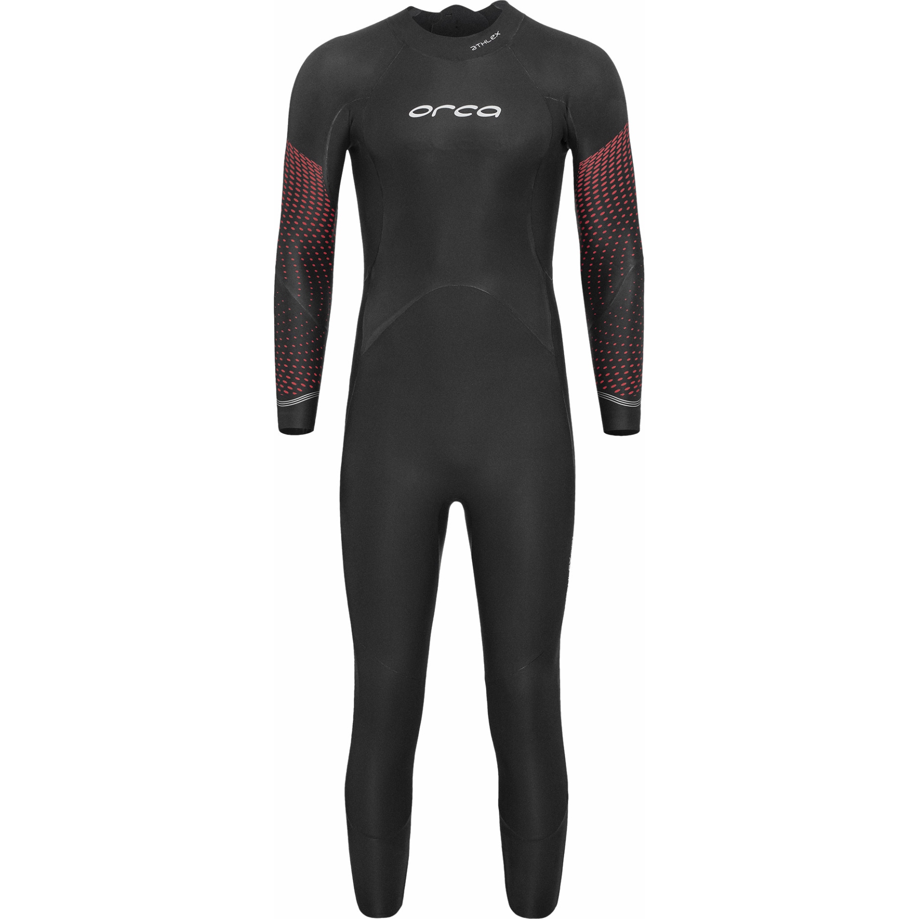 Productfoto van Orca Athlex Float Triatlon Wetsuit Heren - black/red buoyancy