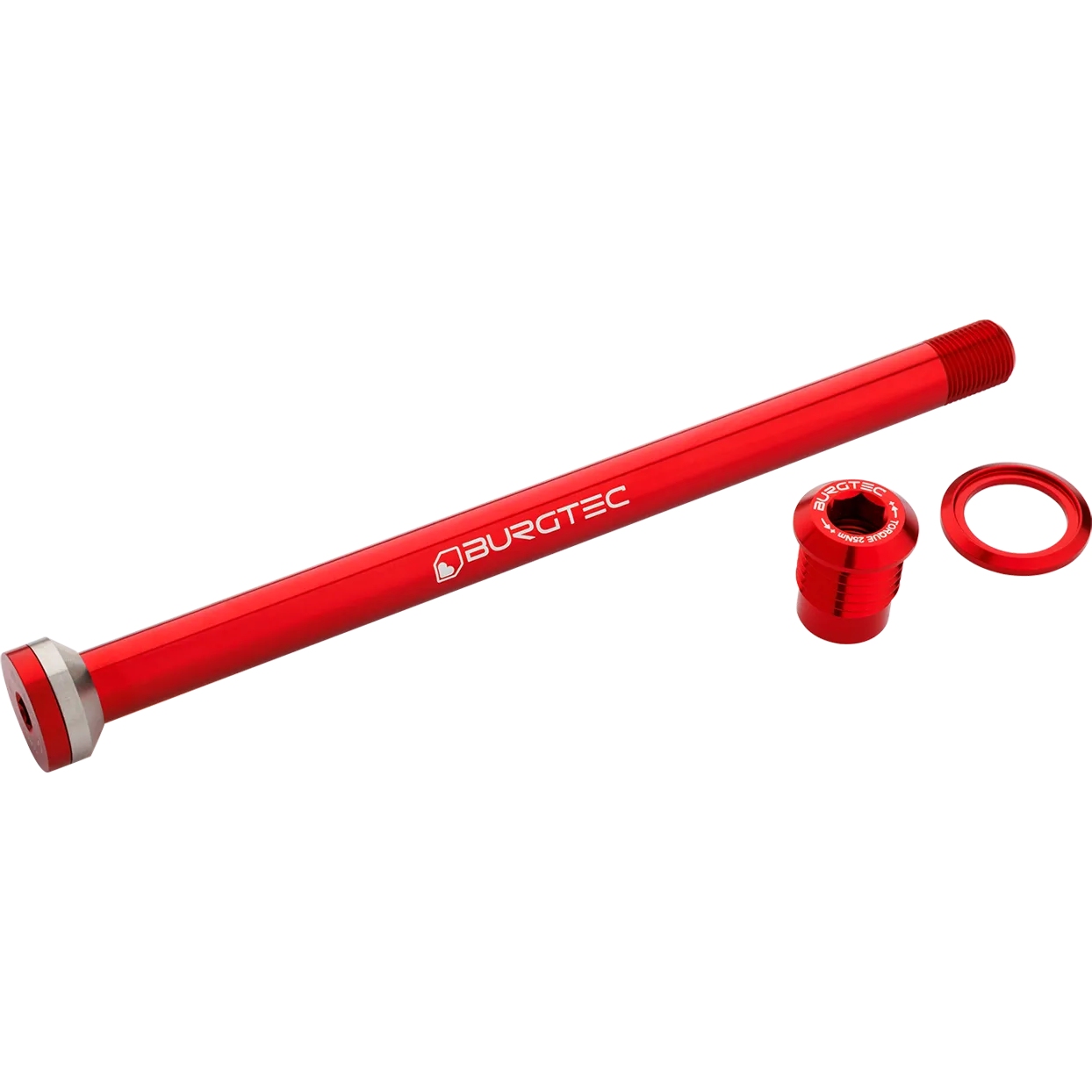 Bild von Burgtec Steckachse - 12x173mm für Canyon - race red