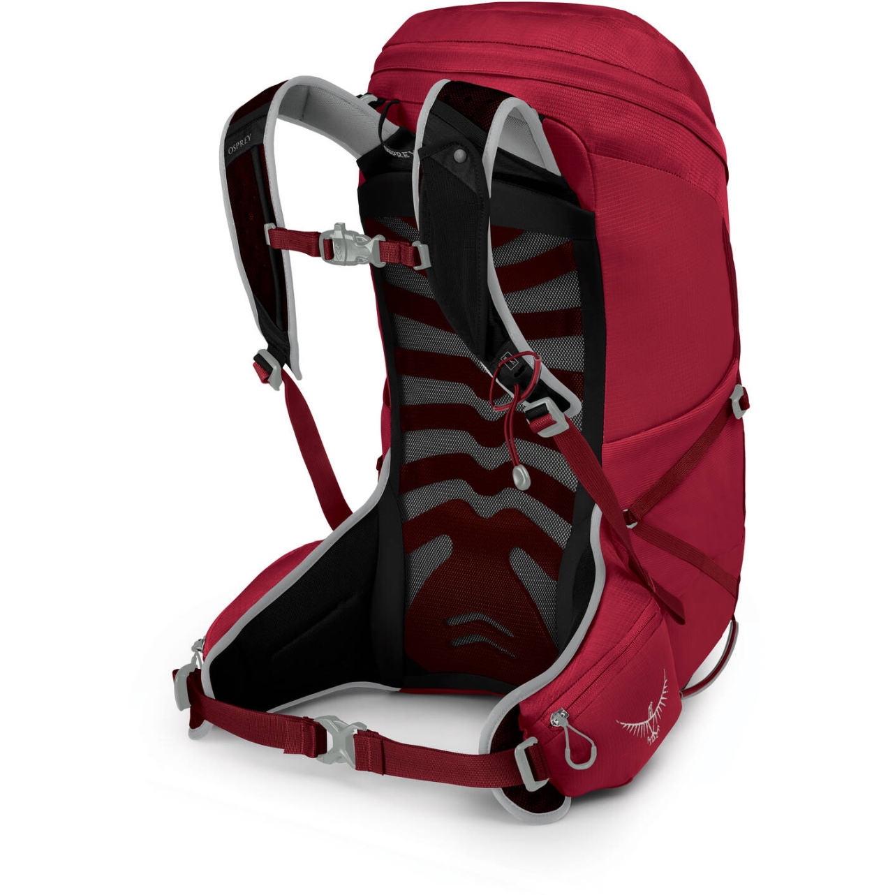 Osprey best sale red backpack