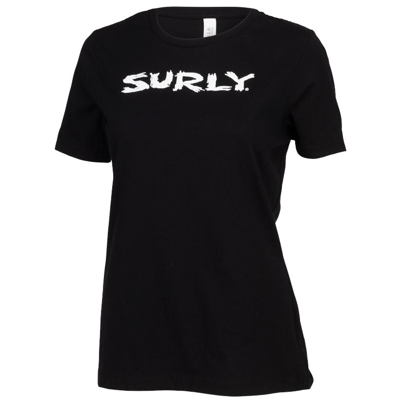 Produktbild von Surly Logo Damen T-Shirt - schwarz