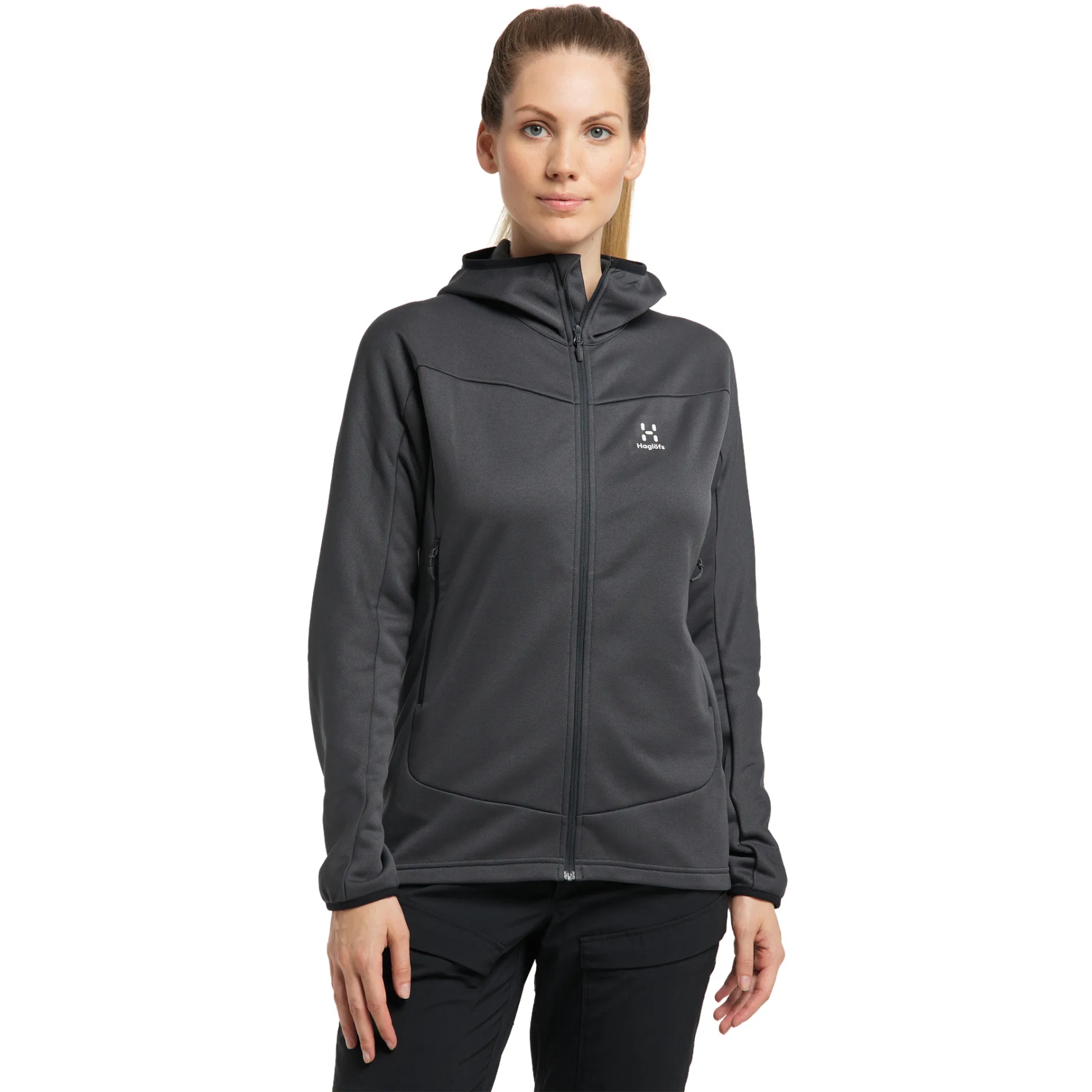 Bild von Haglöfs Frost Mid Hood Jacke Damen - magnetite 2AT