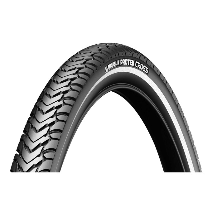 Productfoto van Michelin Protek Cross Reflex Access Line Wired Tire - 28&quot; - black reflex