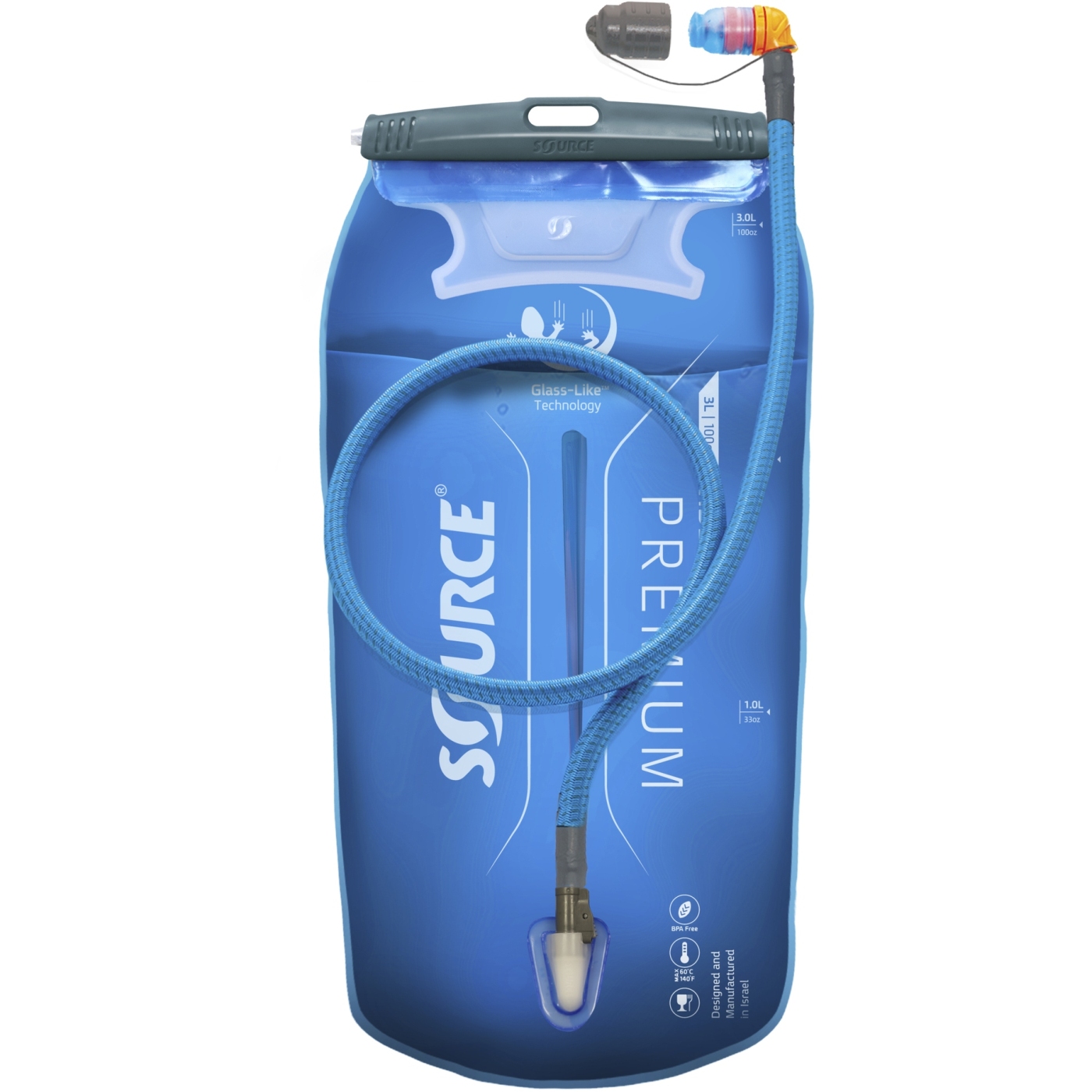 Picture of Source Widepac Premium Hydration Bladder 3 L - alpine blue