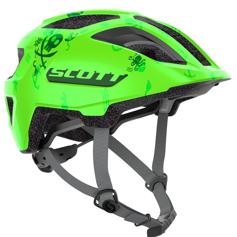 Picture of SCOTT Spunto Junior (CE) Helmet - fluo green