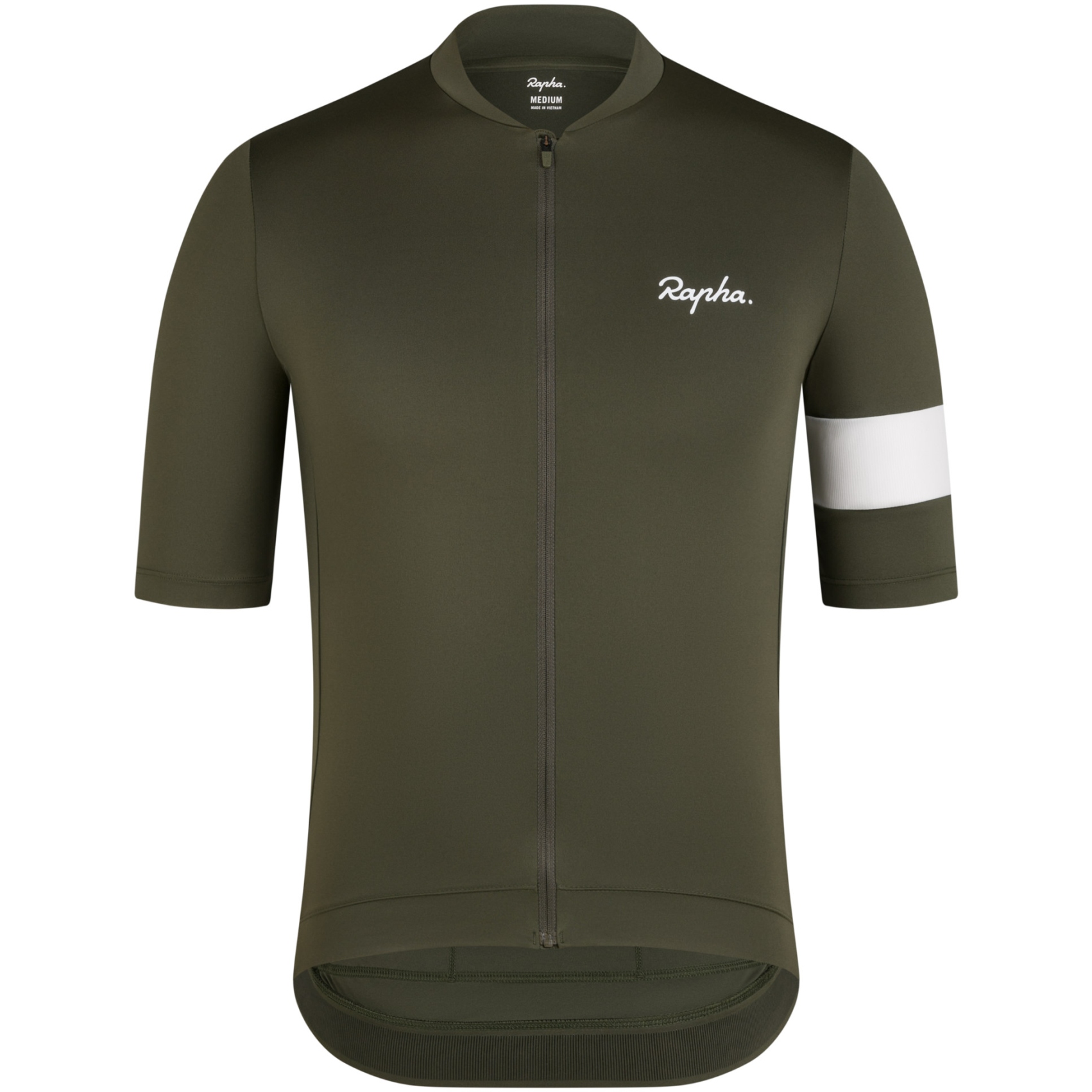 Photo produit de Rapha Maillot Manches Courtes Homme - Core - dark green/white