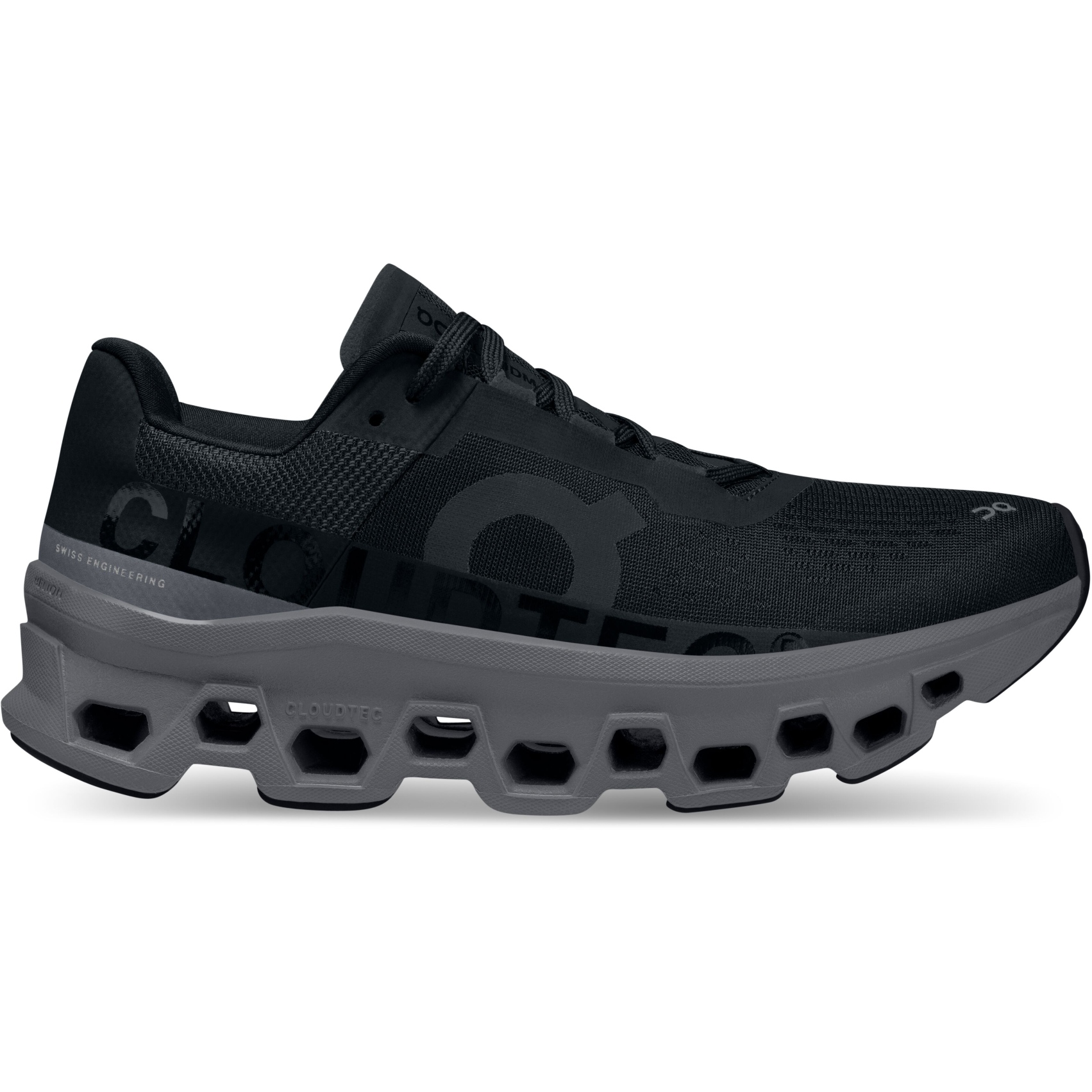 Picture of On Cloudmonster Women&#039;s Running Shoes - Black &amp; Magnet