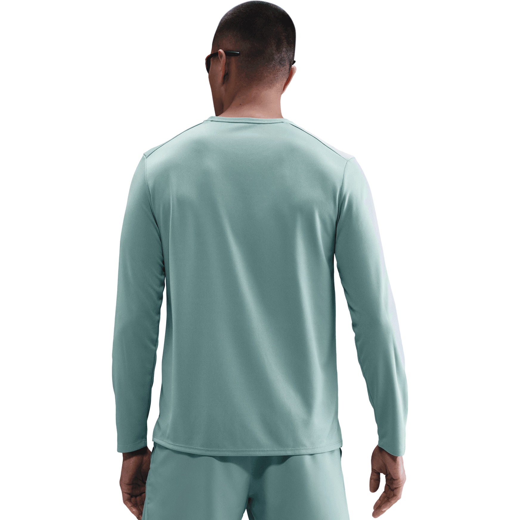 nike running long sleeve pacer in mint
