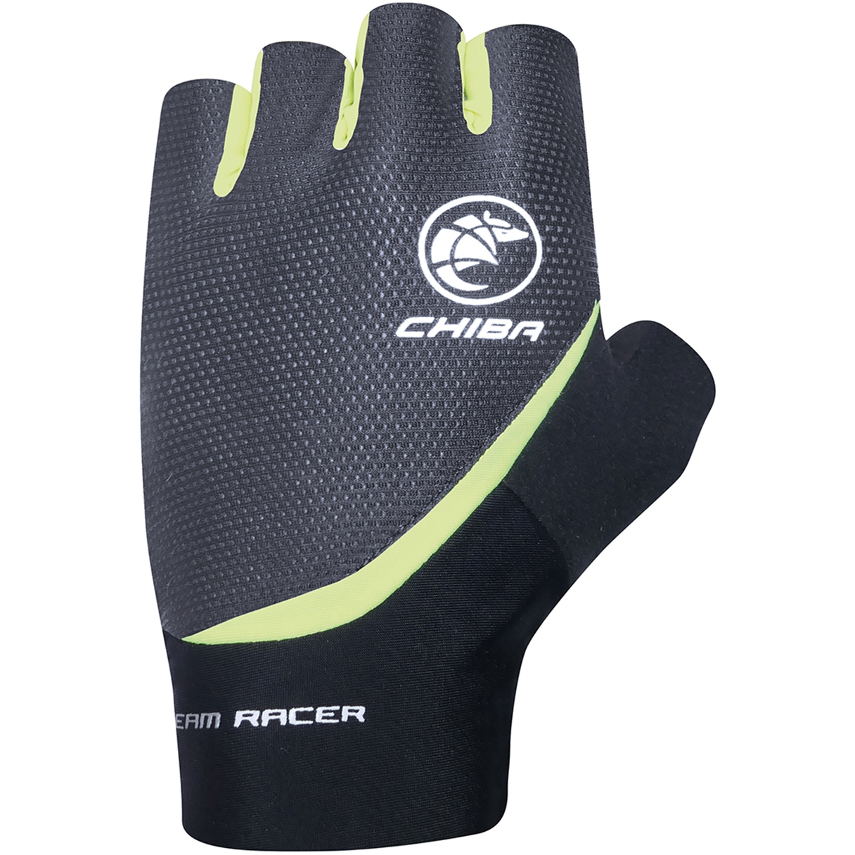 Produktbild von Chiba Team Racer Kurzfinger-Handschuhe - schwarz