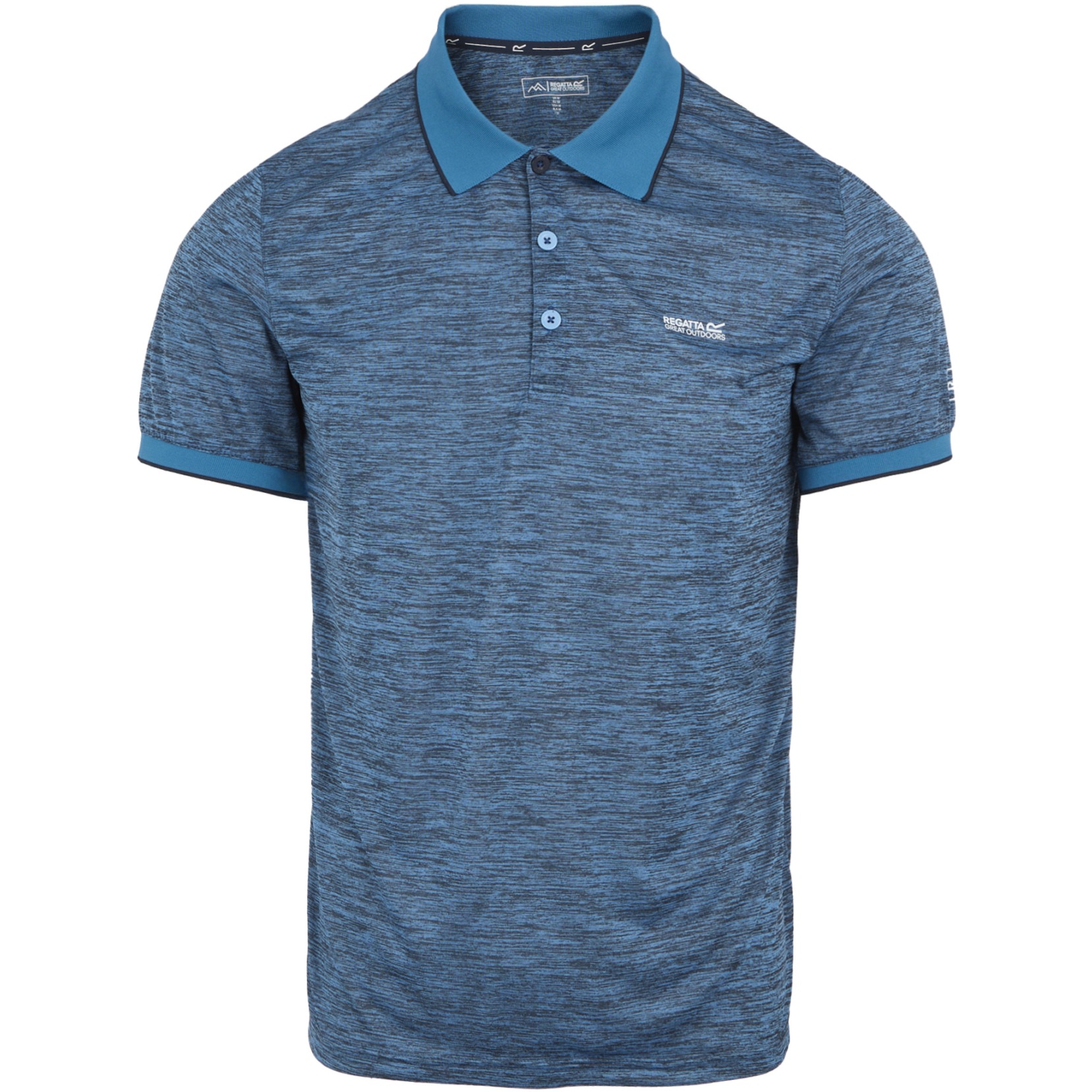 Productfoto van Regatta Remex II Poloshirt Heren - Elysium Blue 1PH