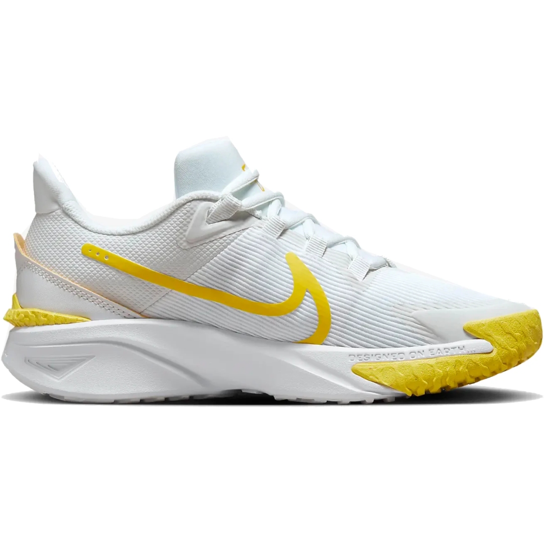 Picture of Nike Star Runner 4 Shoes Kids - summit white/optimum yellow-vivid DX7615-101