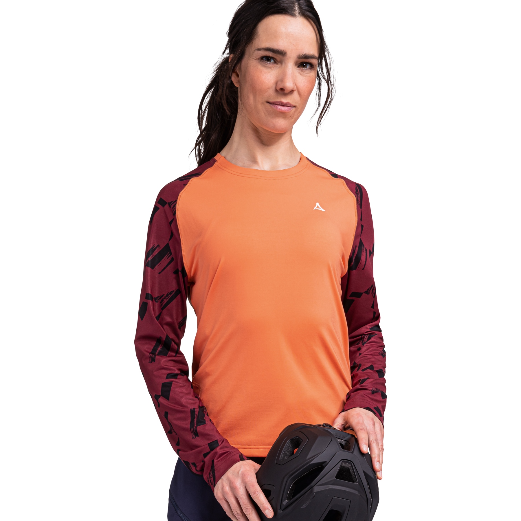 Picture of Schöffel Lakata Trail Longsleeve Shirt Women - melon 5310