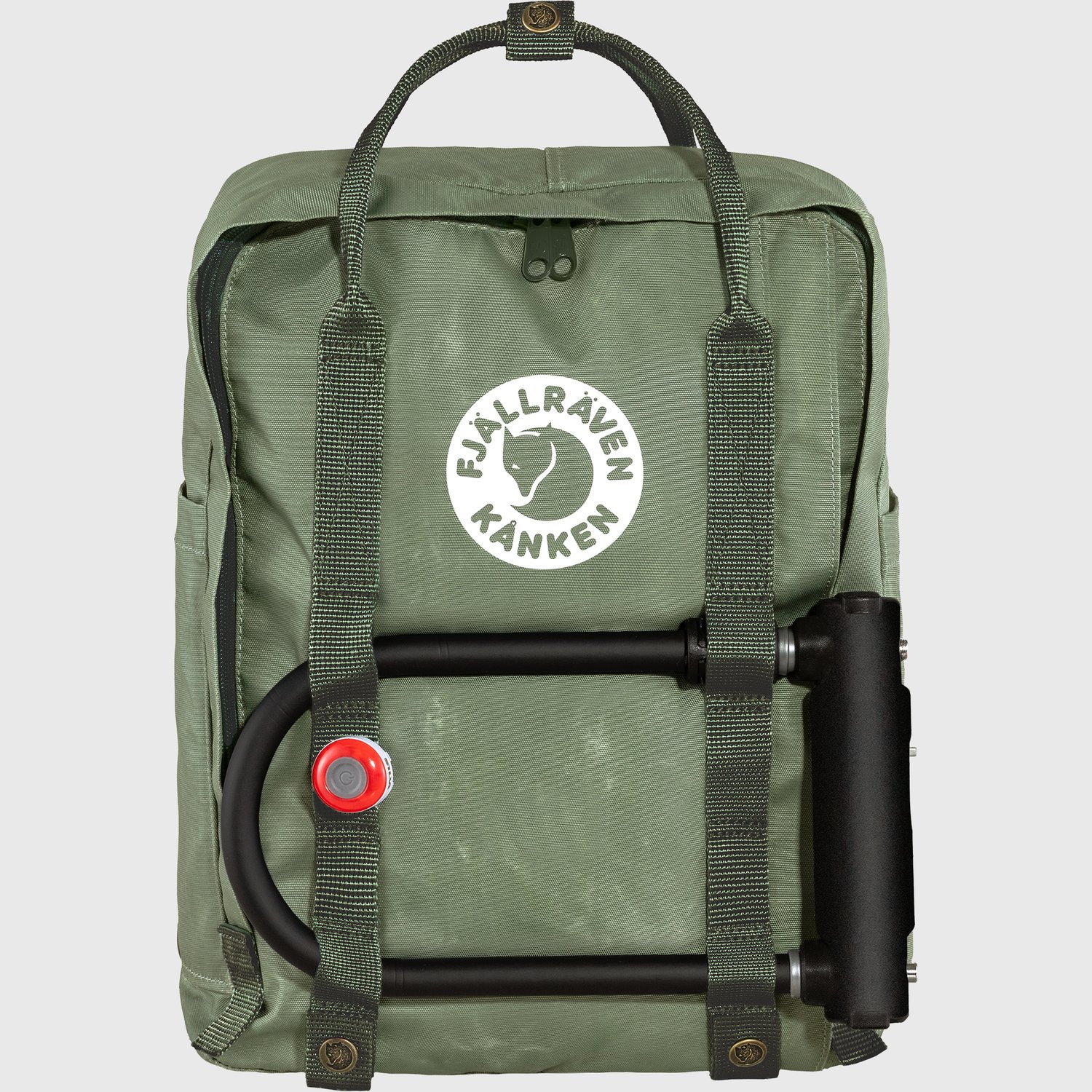 Kanken backpack sales green