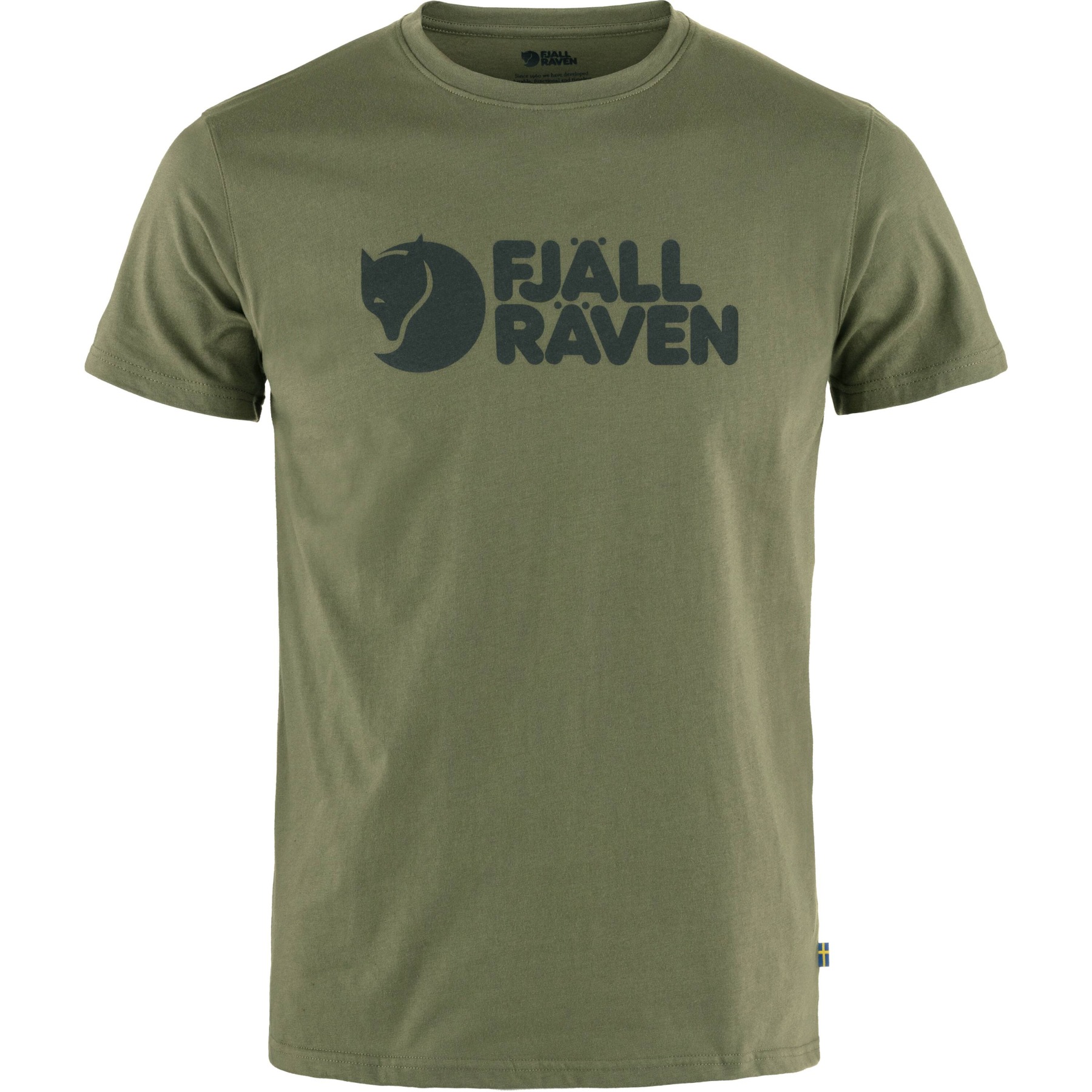 Produktbild von Fjällräven Logo T-Shirt Herren - laurel green