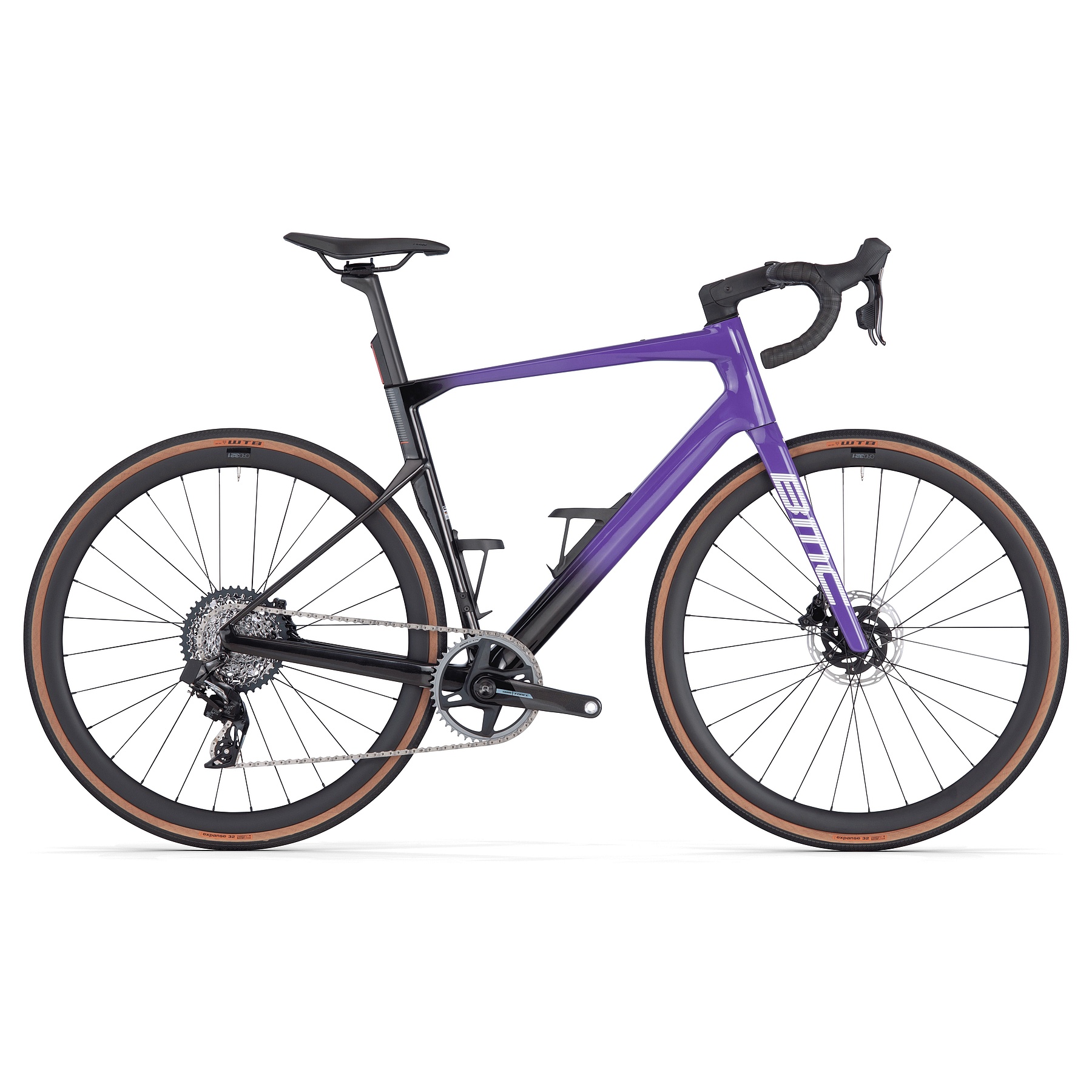 Picture of BMC ROADMACHINE 01 X ONE - Carbon Roadbike - 2024 - purple / black