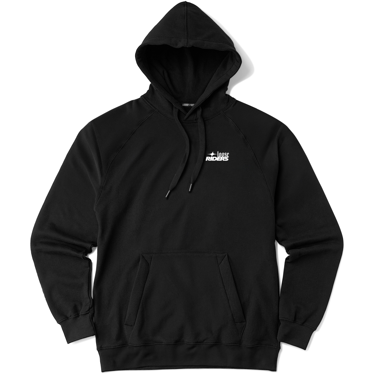 Produktbild von Loose Riders Essentials Tech Fleece Hoodie Herren - Schwarz