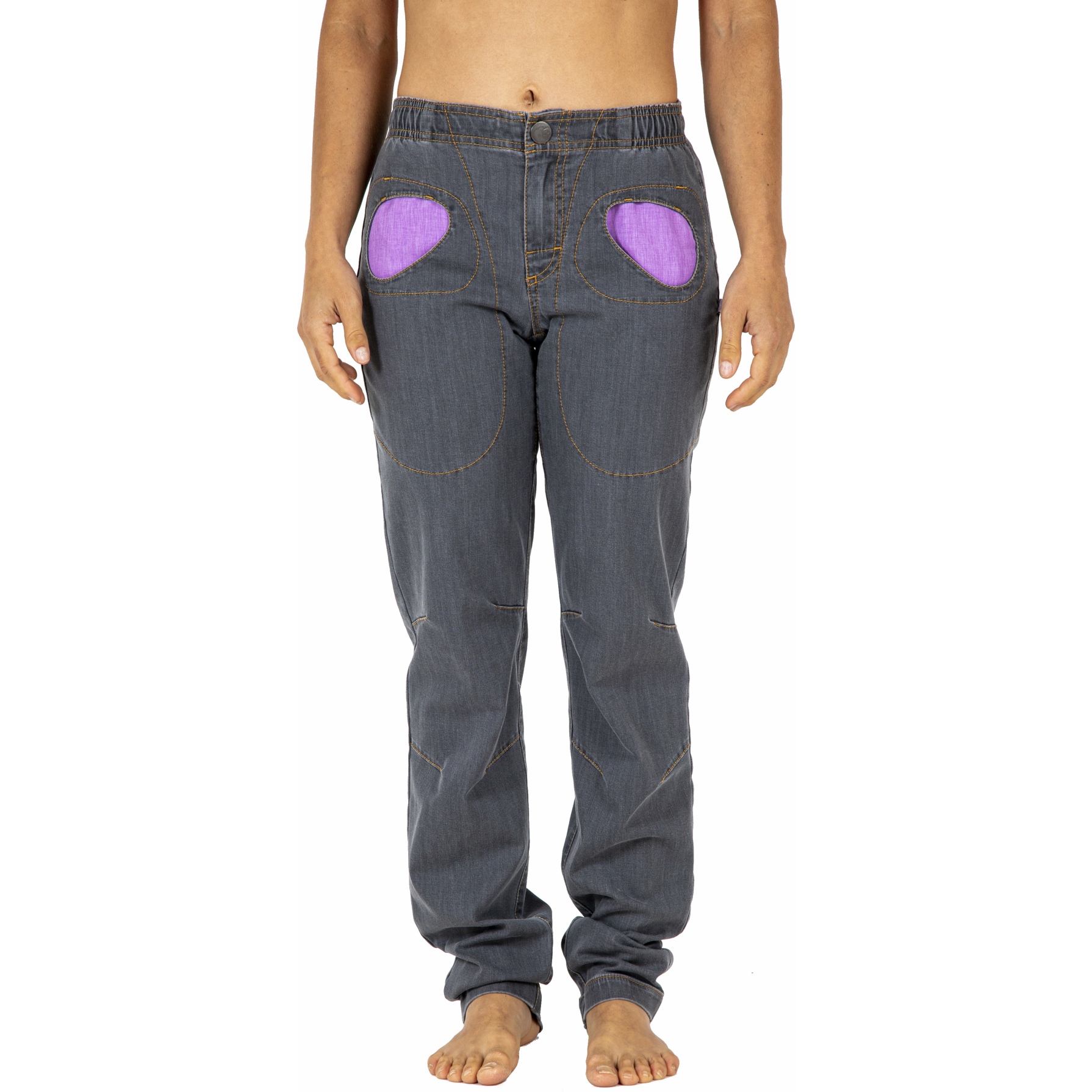 Produktbild von E9 Onda Denim Kletterhose Damen - Grau