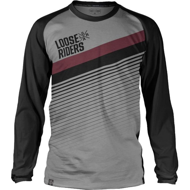 Productfoto van Loose Riders Basic Shirt met Lange Mouwen Heren - Slant Grey