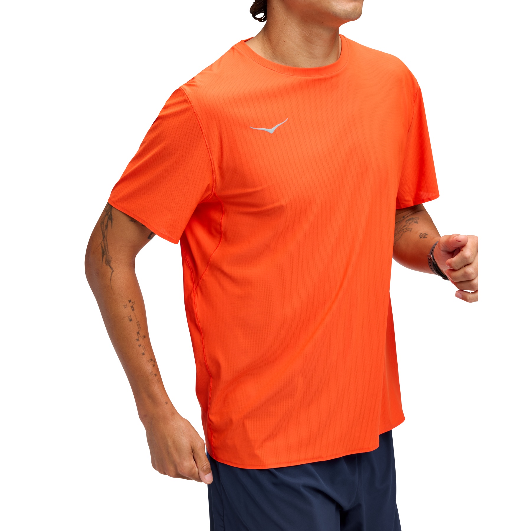 Hoka Airolite 2.0 Short Sleeve Men - lava | BIKE24