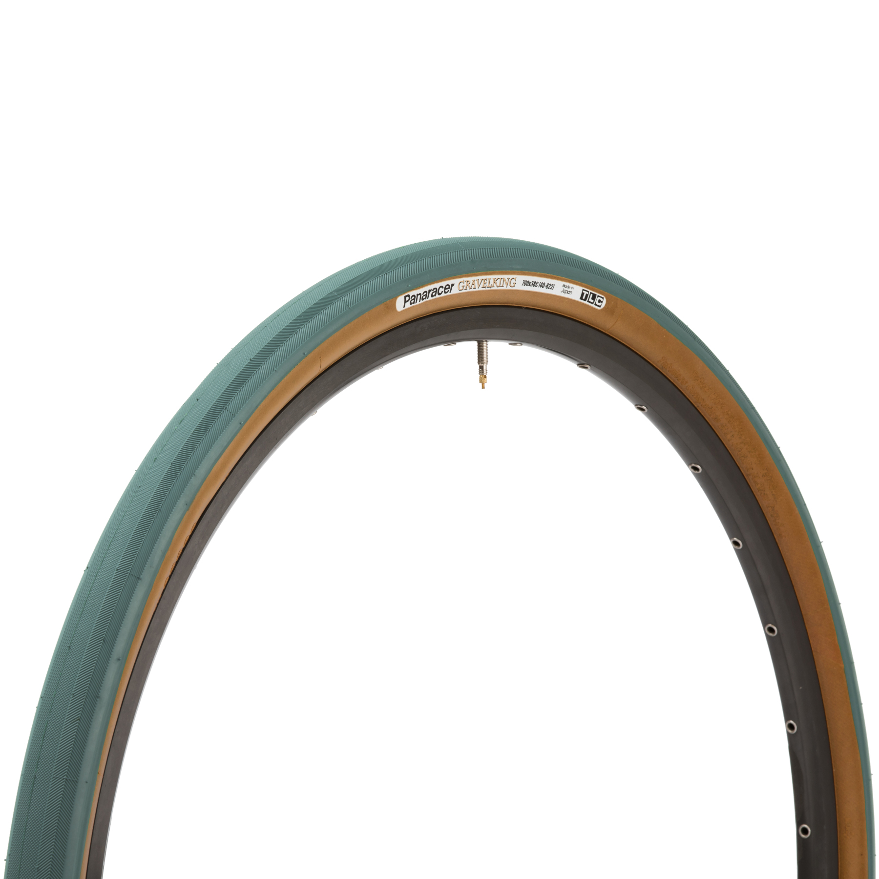 Image of Panaracer Gravelking Slick TLC Folding Tire - Limited Colour Edition - astral blue/brown - ETRTO 40-622