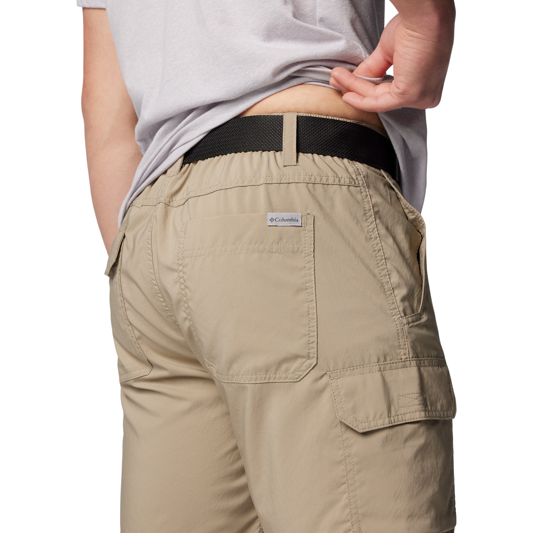 Columbia Silver Ridge Utility Cargo Shorts Men Tusk Length 10''