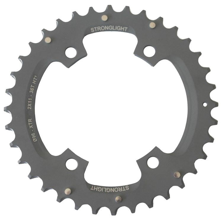 Picture of Stronglight HT3 MTB Chainring - 4-Arm - 96mm - for Shimano XTR FC 9000 / 9020 - outer