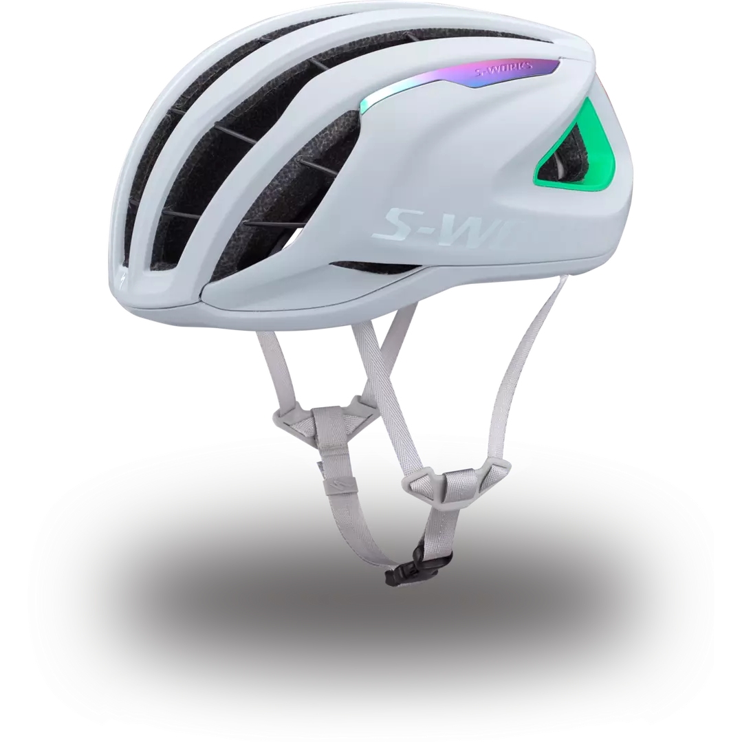 Photo produit de Specialized S-Works Prevail 3 Road Helmet - Electric Dove Grey