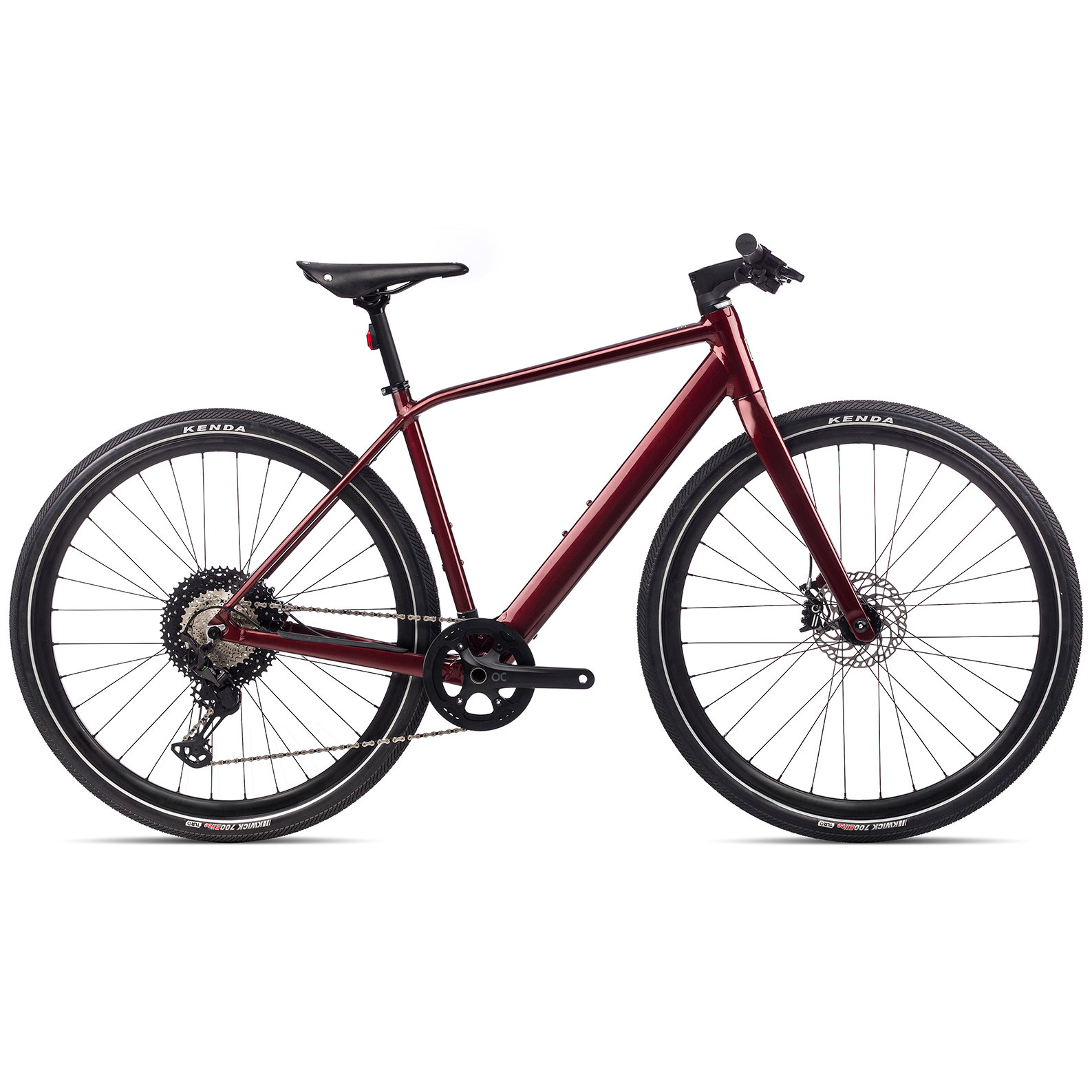 Photo produit de Orbea Vibe H10 City E-Bike - 2022 - Metallic Dark Red (Gloss)