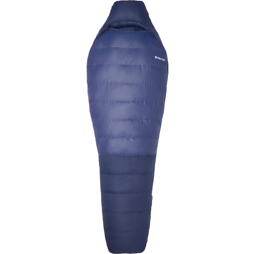 Picture of Marmot Mad River 15 Regular Down Sleeping Bag - Zip left - arctic navy/arctic mist