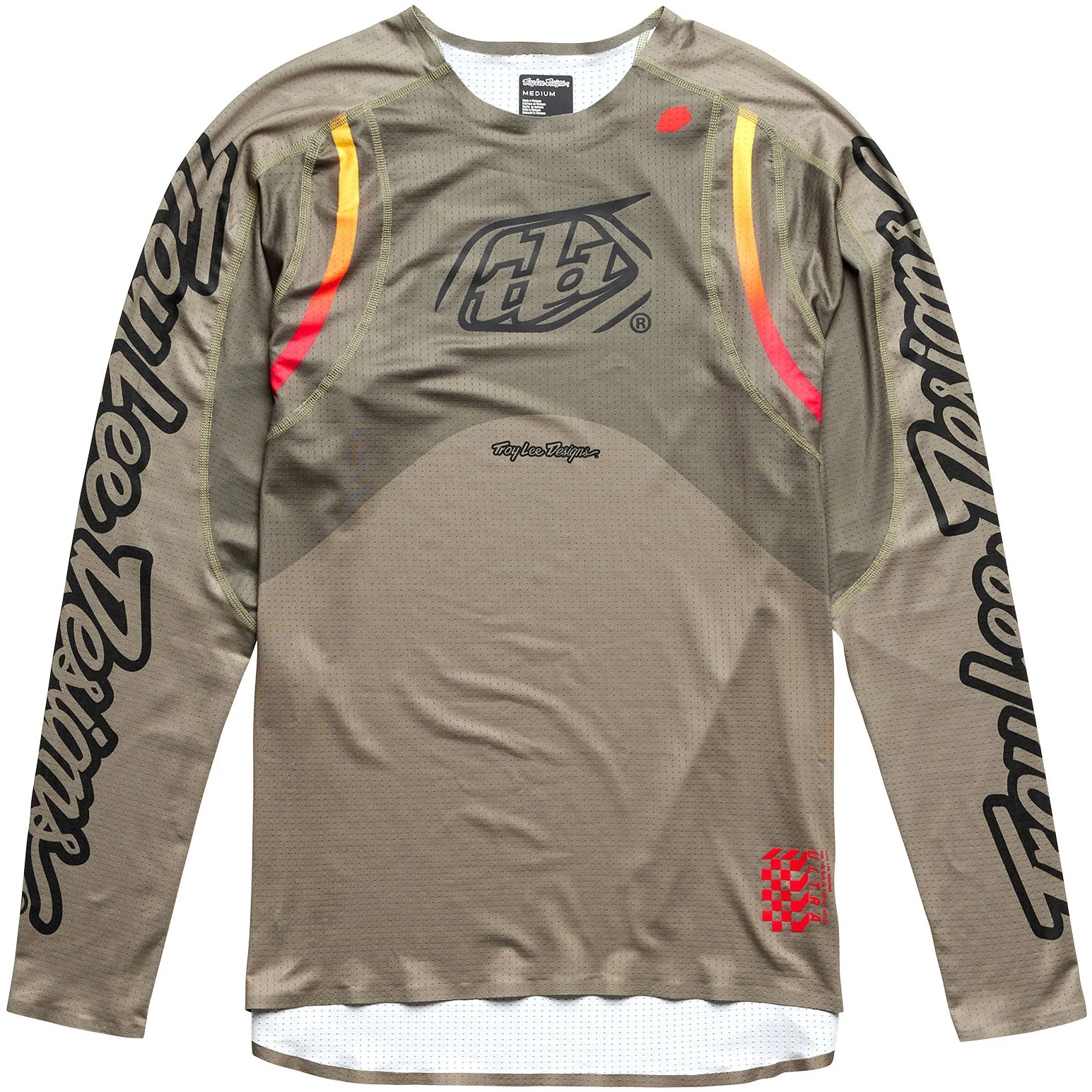 Produktbild von Troy Lee Designs Sprint Ultra Langarmtrikot Herren - Pinned Olive