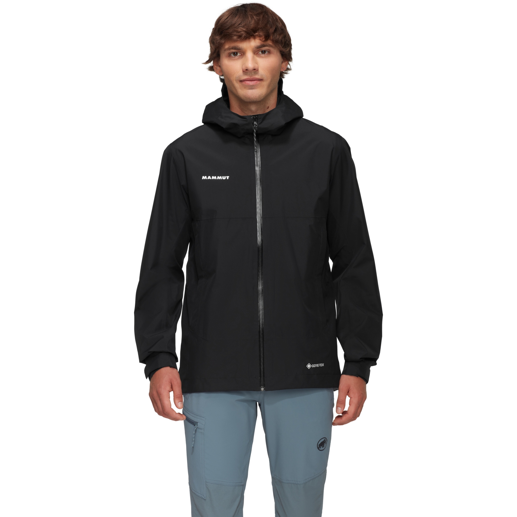Picture of Mammut Treeline Hardshell Hooded Jacket Men - black