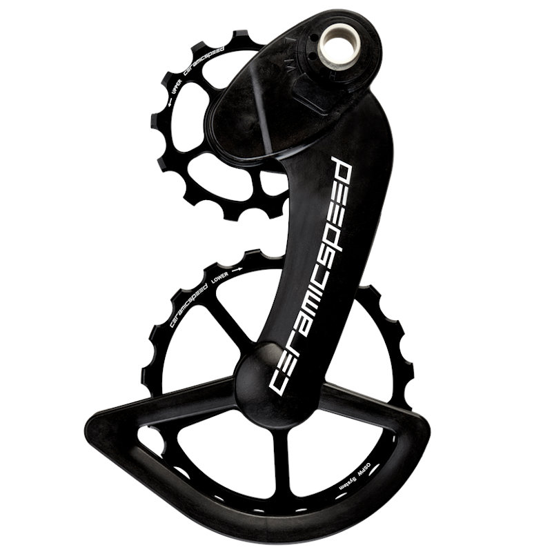 Picture of CeramicSpeed OSPW Derailleur Pulley System - for Campagnolo EPS 12s | 13/19 Teeth | Coated Bearings - black