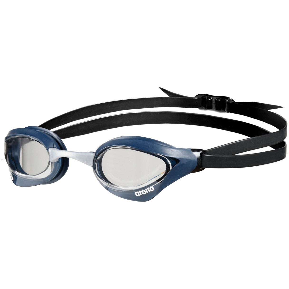 Picture of arena Cobra Core Swipe Swimming Goggles - Clear - Shark/Grey