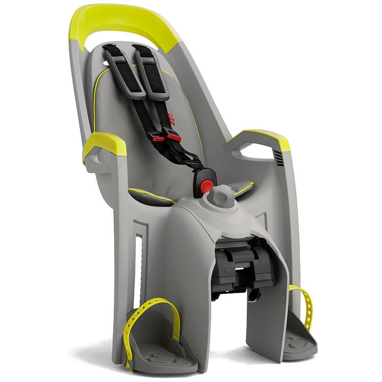 Productfoto van Hamax Amaze Fietsstoeltje voor Kinderen + Adapter voor Drager - grey/lime