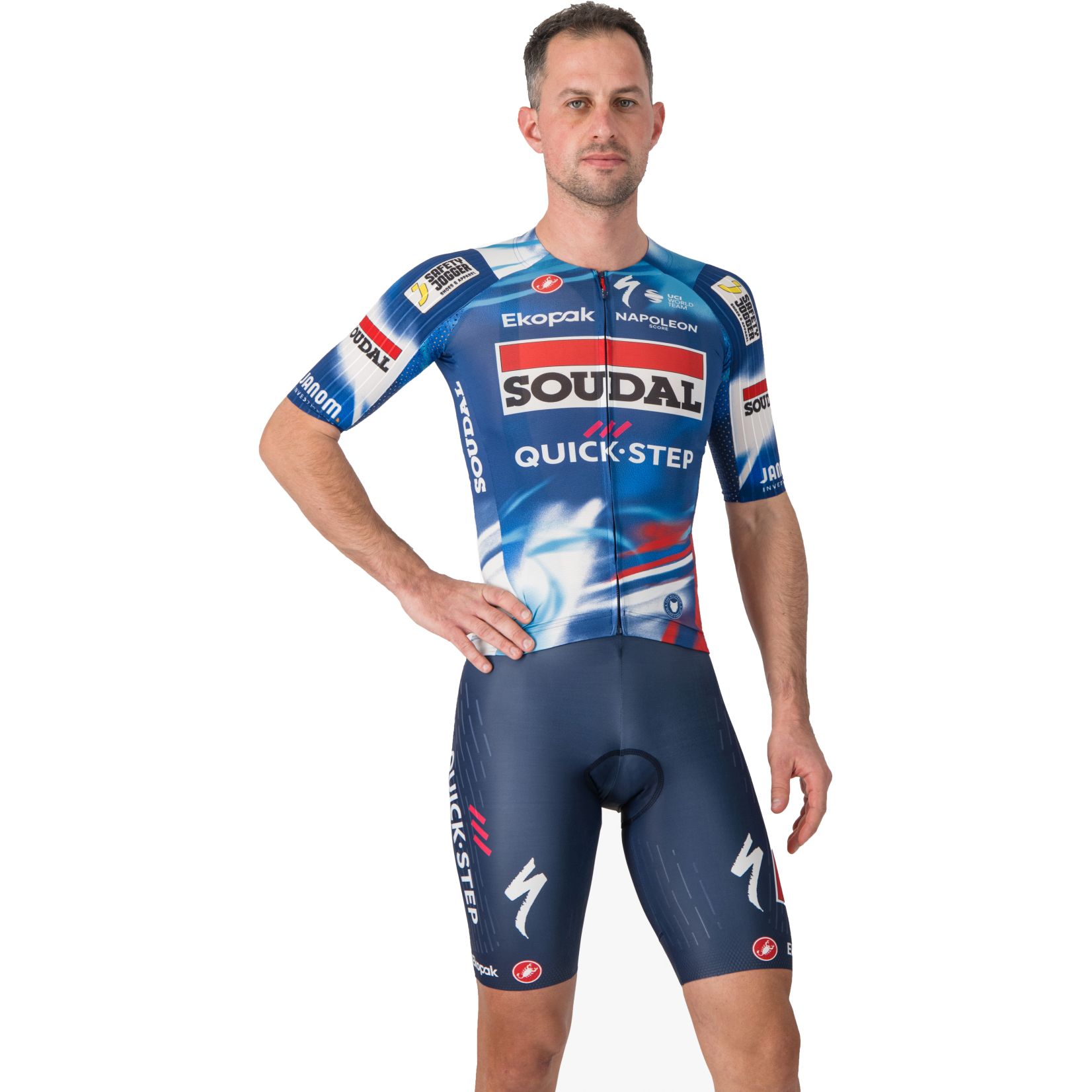 カステリ FREE AERO RACE S BIBSHORT ネイビーM カステリ FREE AERO RACE S BIBSHORT ネイビーM