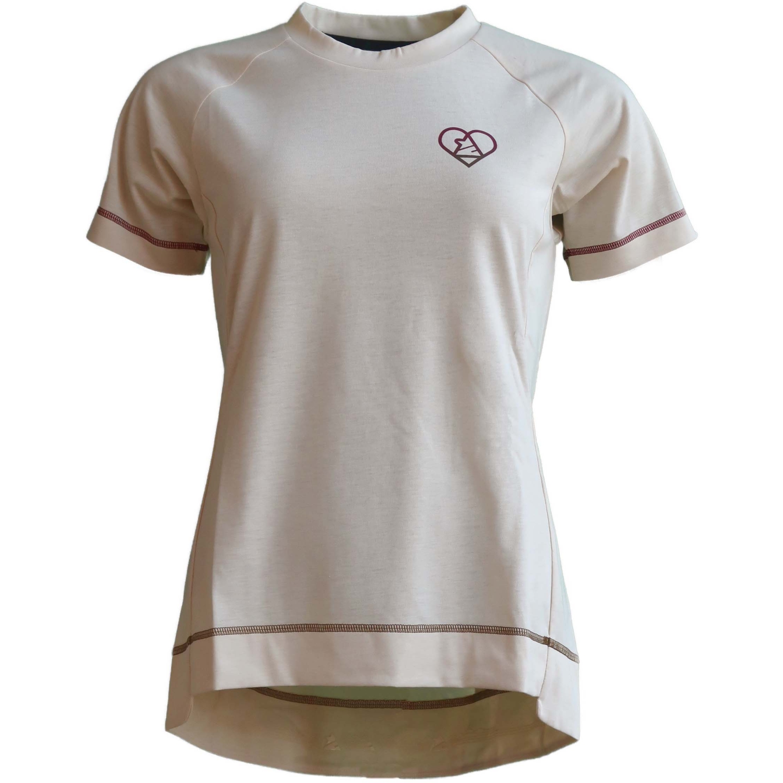 Imagen de Zimtstern Maillot de Manga Corta Mujer - PureFlowz Eco - Cream