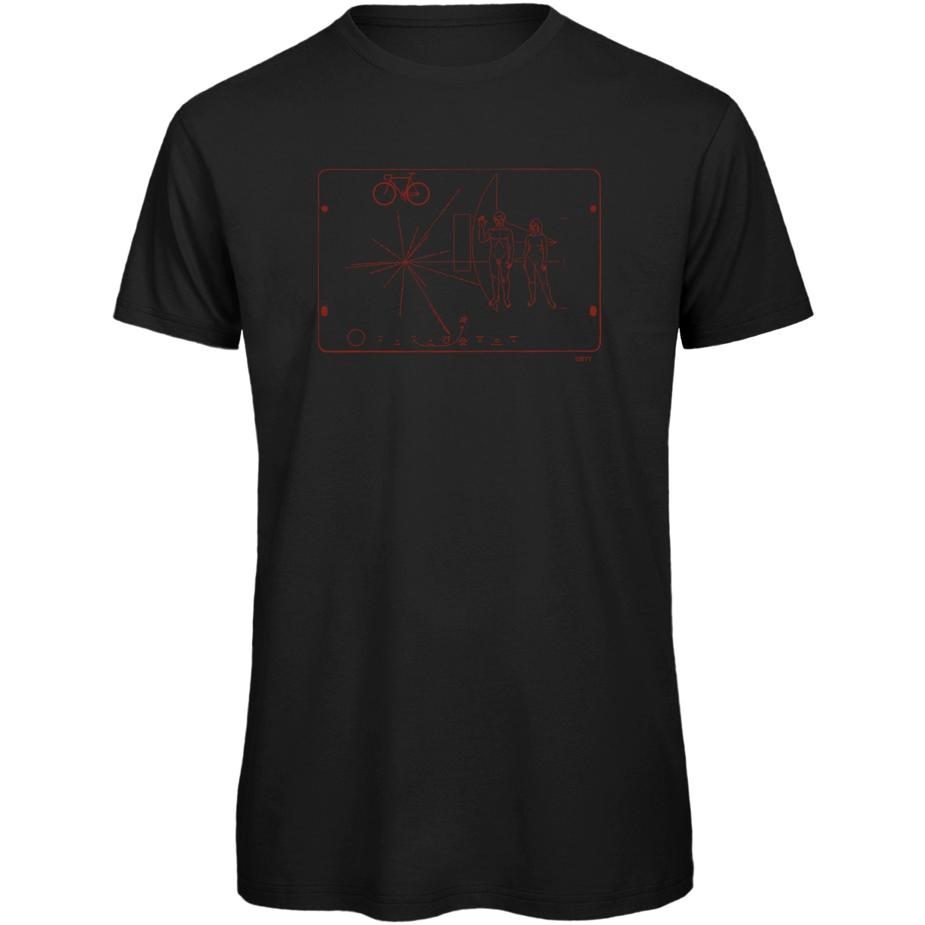Imagen de RTTshirts Camiseta Bicicleta - Pioneer - negro