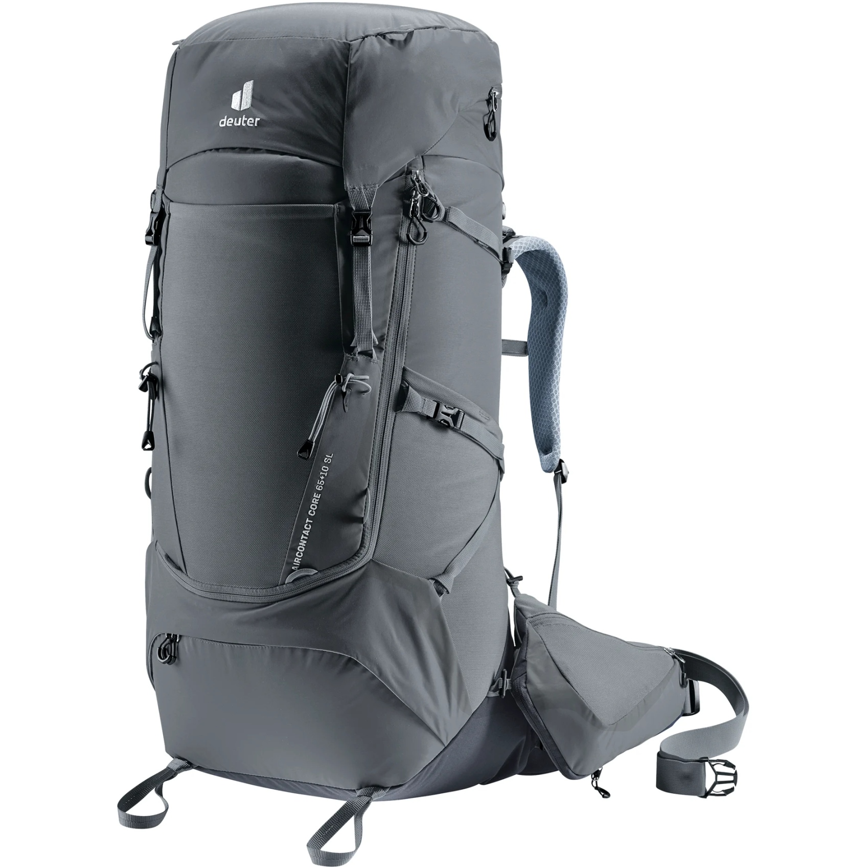 Picture of Deuter Aircontact Core 65+10 SL Women&#039;s Trekking Backpack - graphite-black