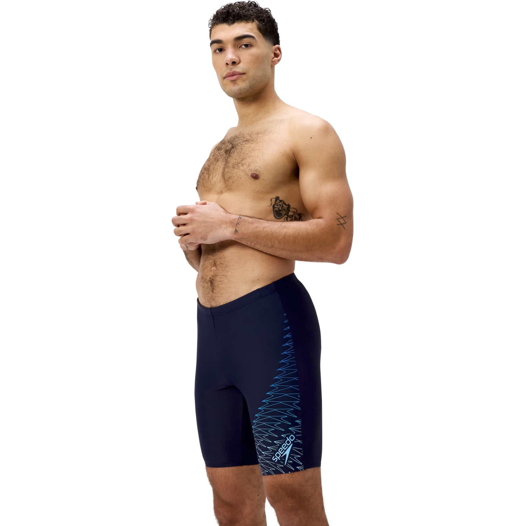 Speedo Short de Bain Homme Medley Logo navy/lagoon blue BIKE24