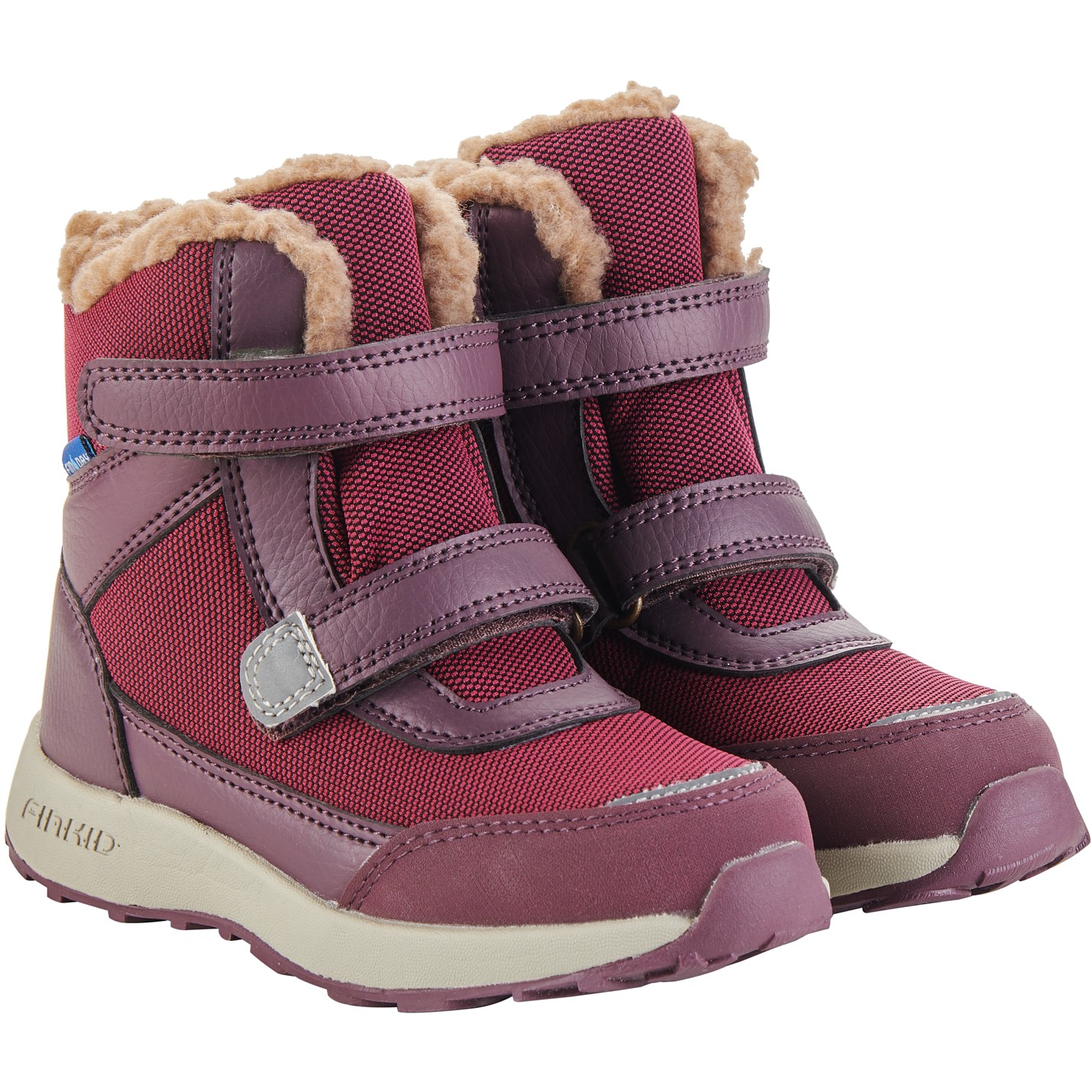 Picture of Finkid LAPPI Winter Boots Kids - beet red/eggplant