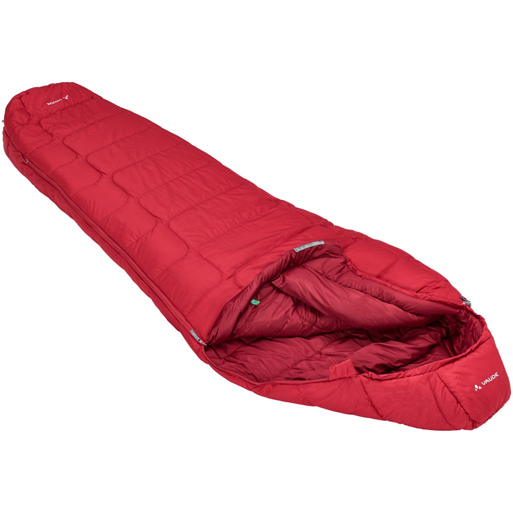 Picture of Vaude Sioux 800 S Syn Sleeping Bag - dark indian red