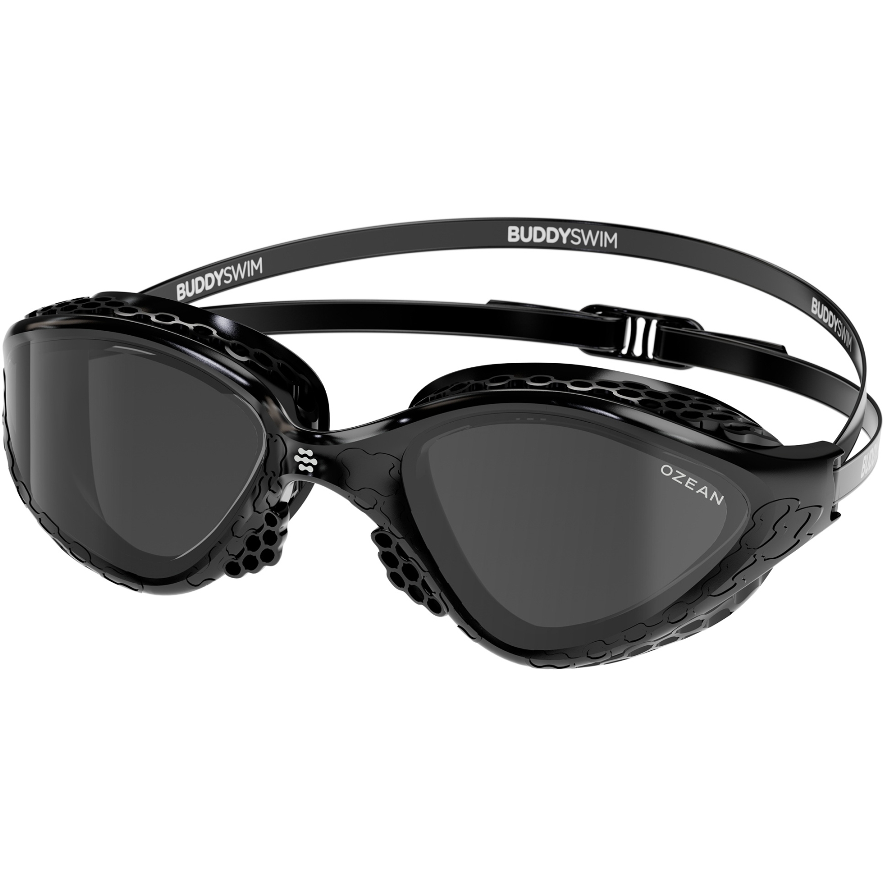 Picture of Buddyswim Ozean Swim Goggles - black/smoke