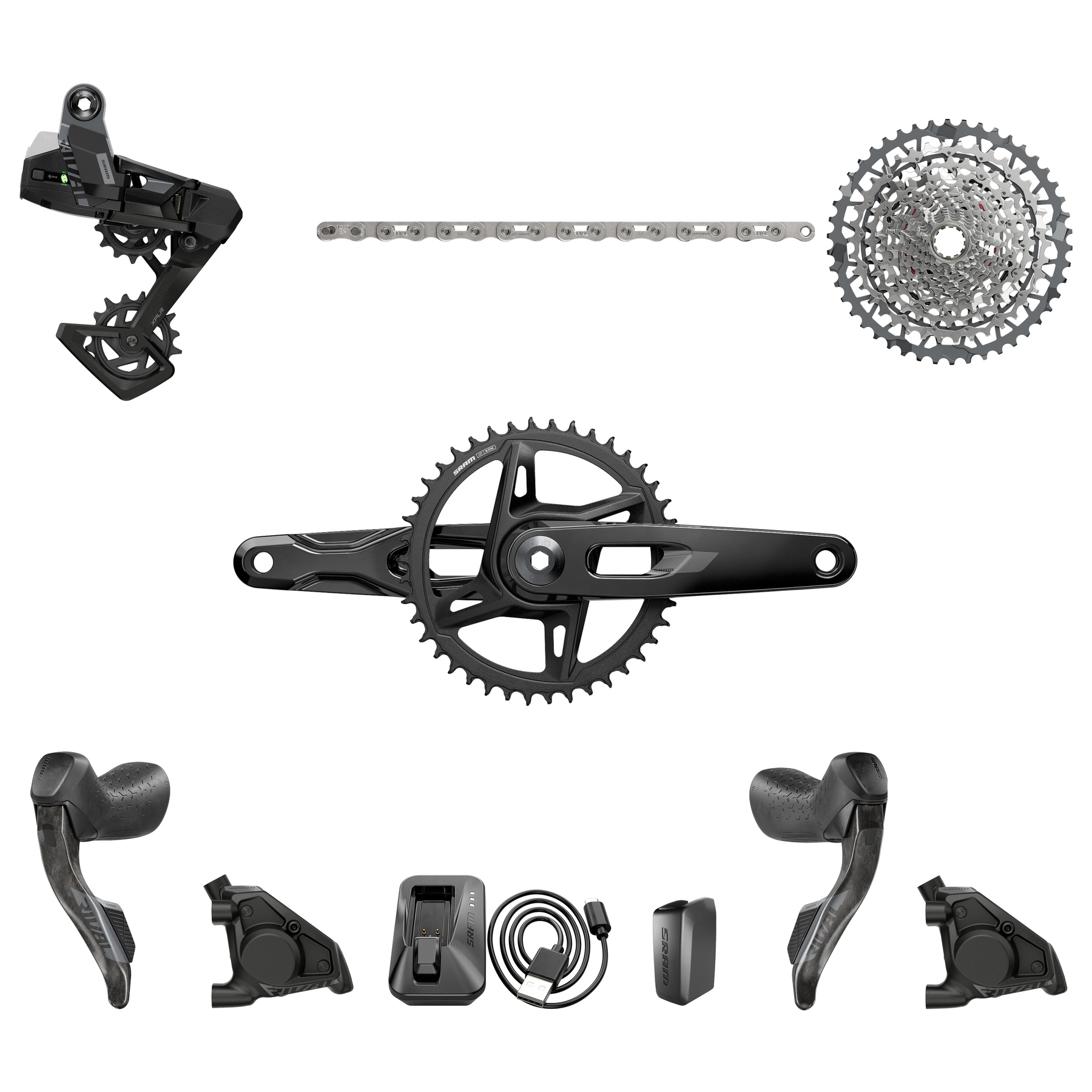 Immagine prodotto da SRAM Kit di Cambio RIVAL XPLR AXS | 1x13 Velocità | E1