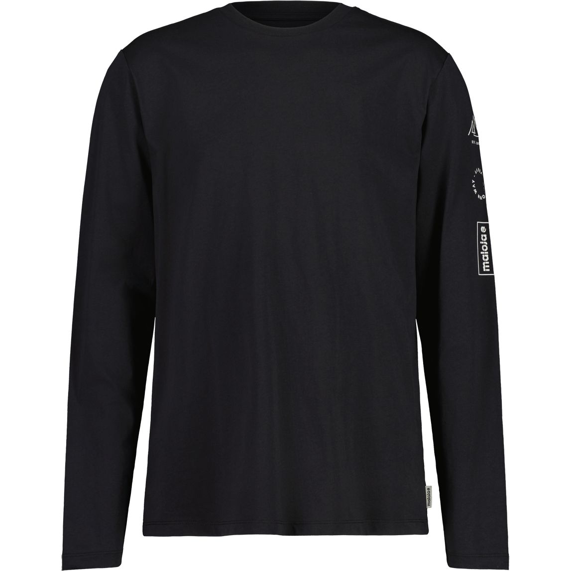 Picture of Maloja AndrianoM. Organic Cotton Longsleeve Men - deep black 8833