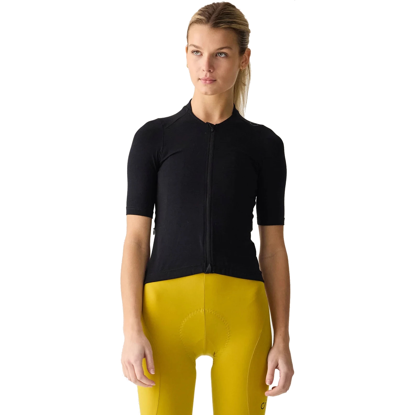 Produktbild von Velocio Merino Luxe Radtrikot Damen - schwarz