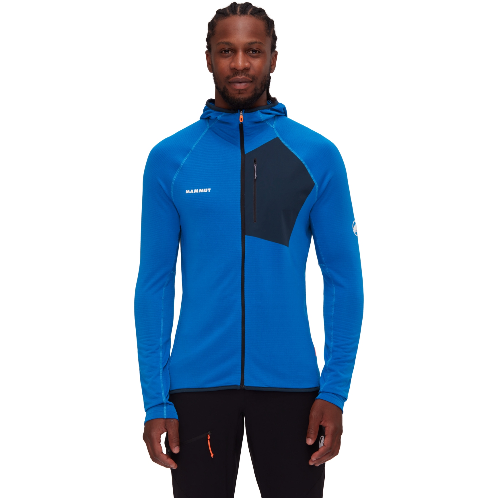 Produktbild von Mammut Aenergy Light Midlayer Jacke mit Kapuze Herren - azurit-marine