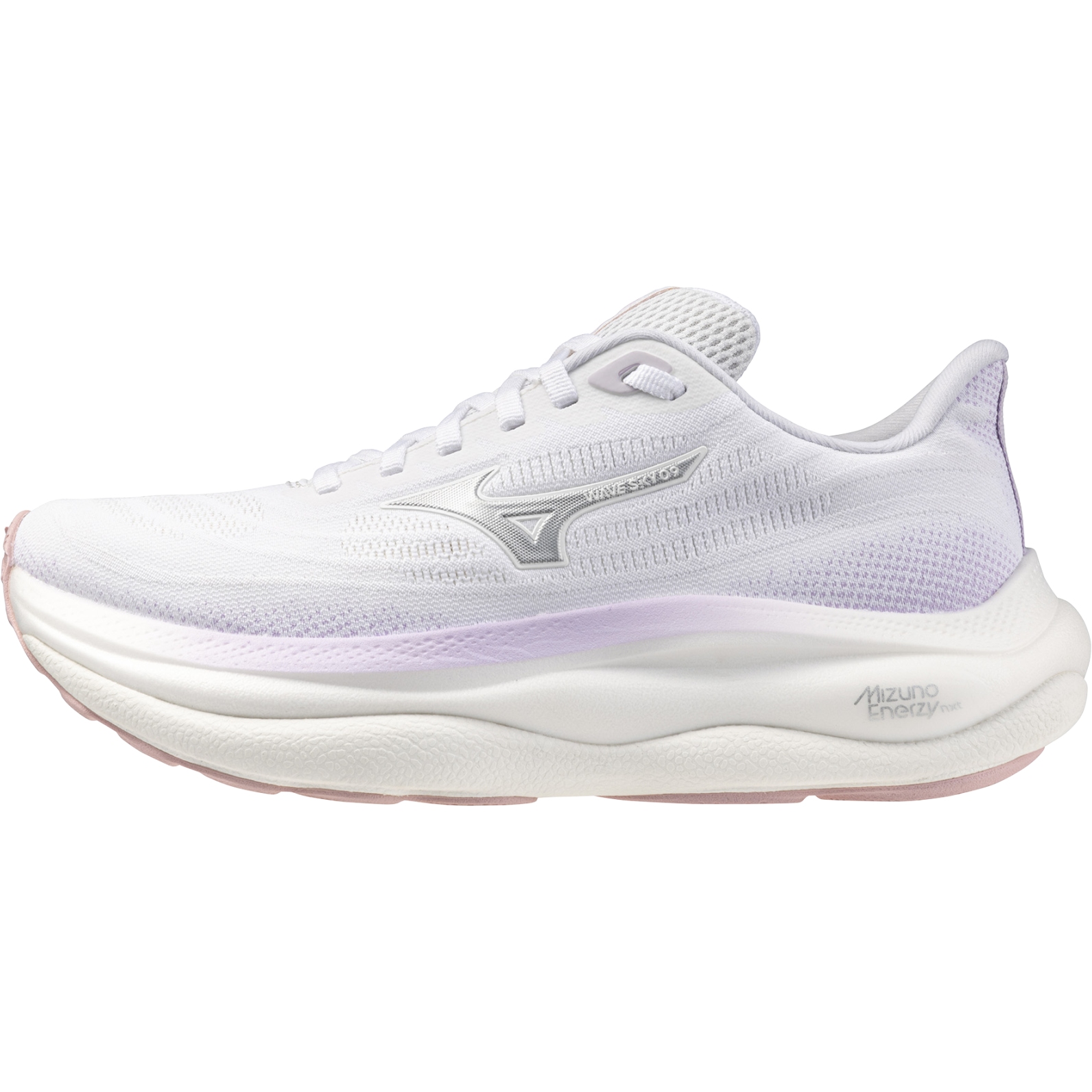 Bild von Mizuno Wave Sky 9 Laufschuhe Damen - Weiß/Silber