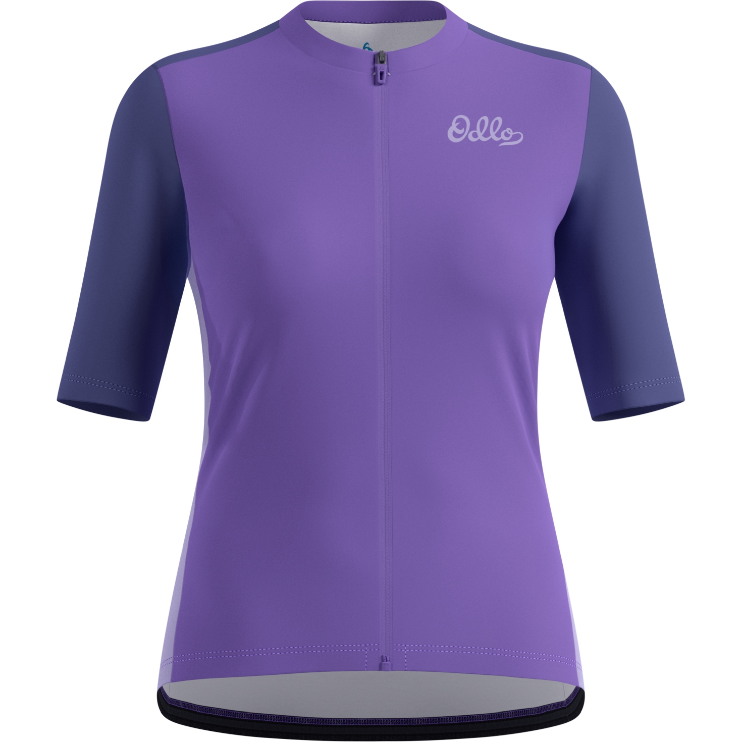 Immagine prodotto da Odlo Maglia da Ciclismo a Zip Intera Donna - Essentials con Stampa Vintage - afterparty