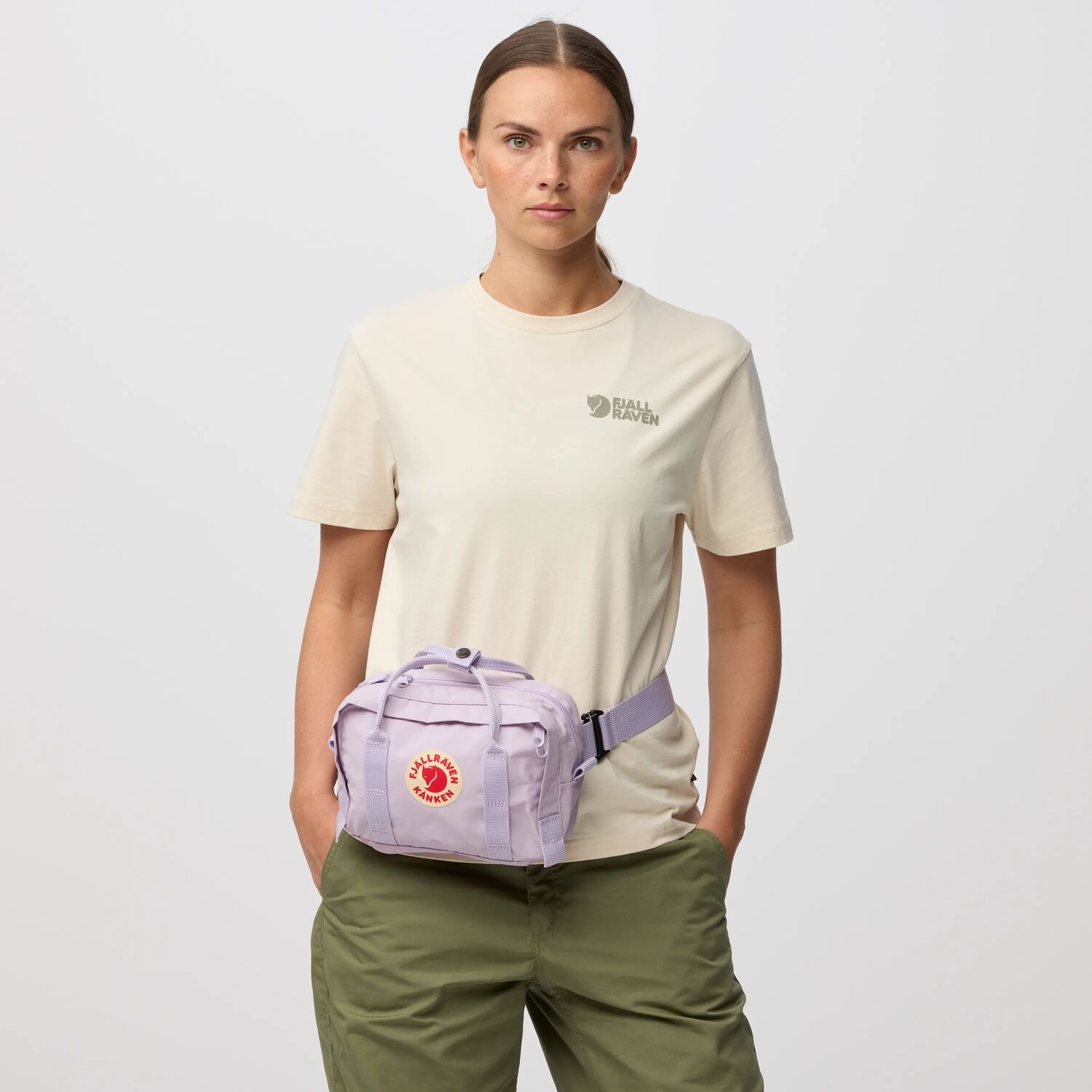 Fjällräven Kånken 4L Crossbody Bag - pastel lavender | BIKE24